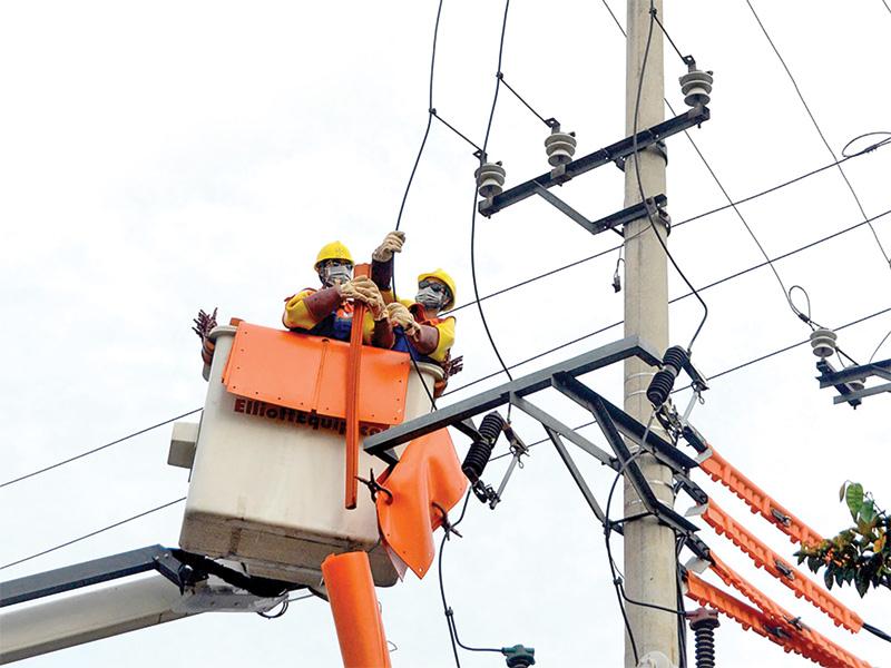 Hệ thống lưới điện của EVNNPC đảm bảo cung cấp điện an toàn, ổn định.