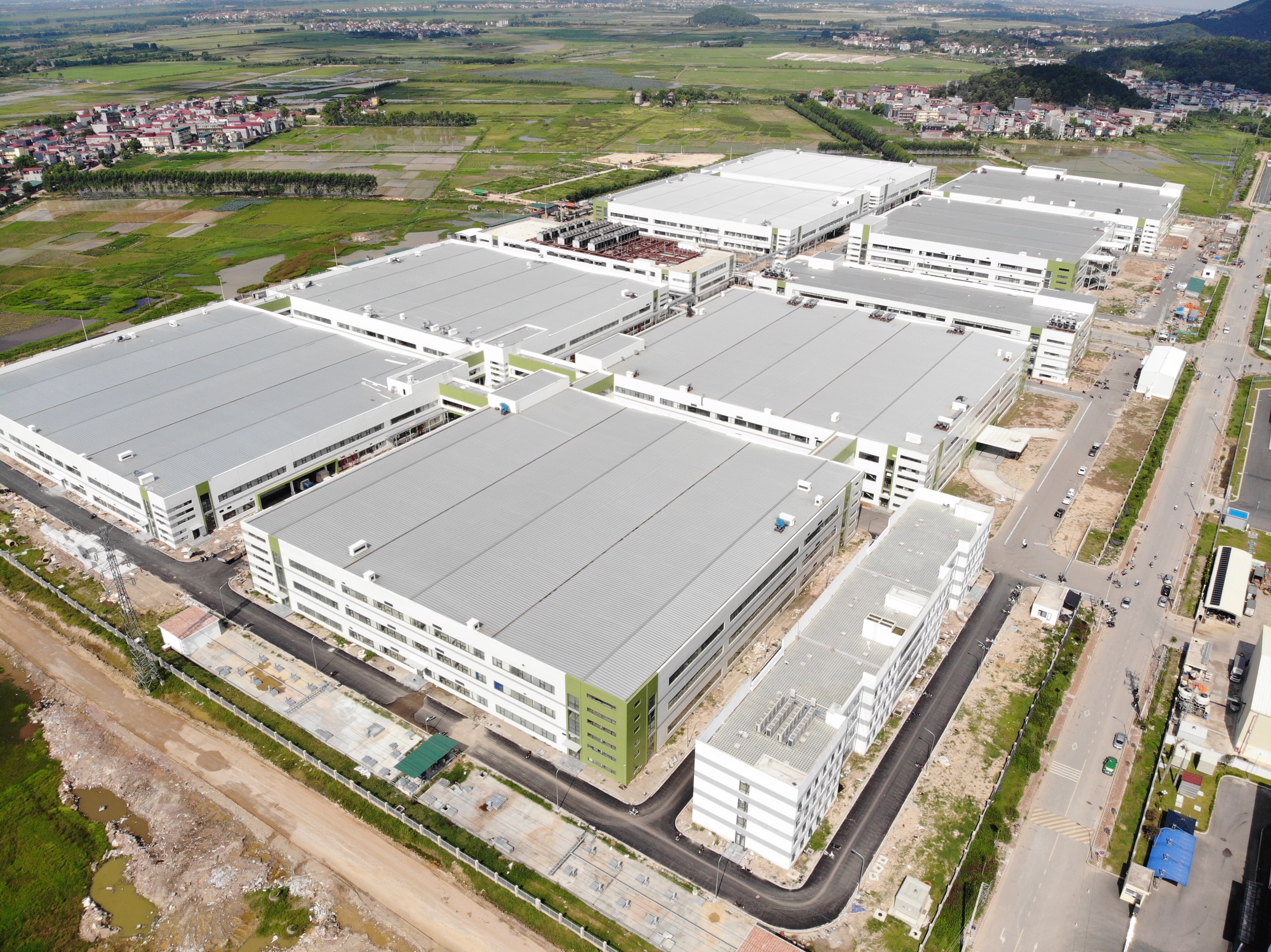 Nhiều doanh nghiệp Trung Quốc đang muốn mở rộng đầu tư tại Việt Nam. Trong ảnh: Nhà máy của GoerTek tại Bắc Ninh