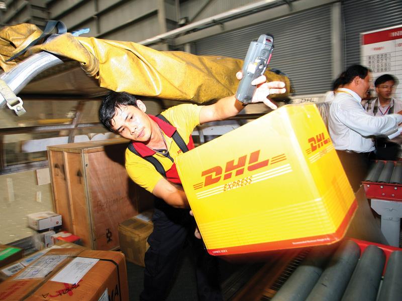 DHL là một trong số hàng chục doanh nghiệp logistics xuyên quốc gia lớn đang hoạt động tại Việt Nam. Ảnh: Lê Toàn