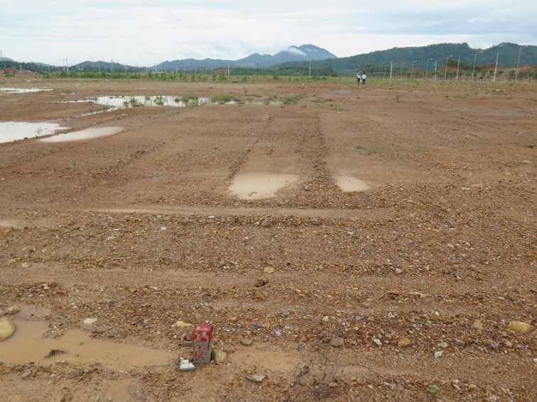 Khu đất rộng 7,7 ha được Danapha tiếp nhận để thực hiện Dự án xây dựng Nhà máy và Trung tâm nghiên cứu tại Khu công nghệ cao Đà Nẵng