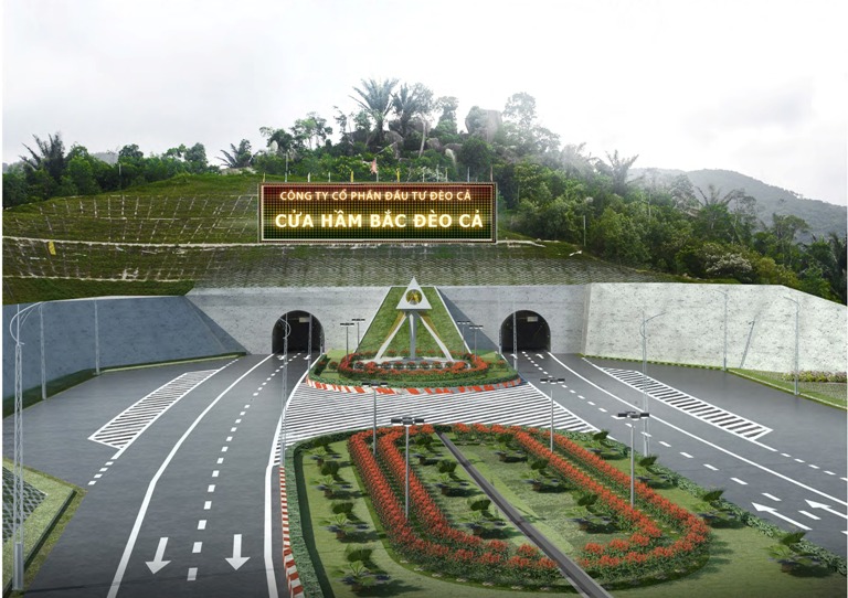 Hầm đường bộ Đèo Cả sẽ khánh thành vào tháng 7/2017