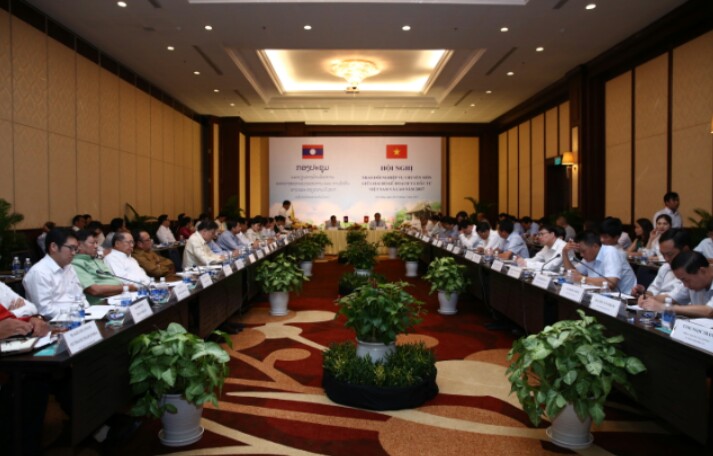 Hội nghị có sự tham dự của đông đảo các đại biểu hai Bộ Kế hoạch và Đầu tư Việt Nam - Lào