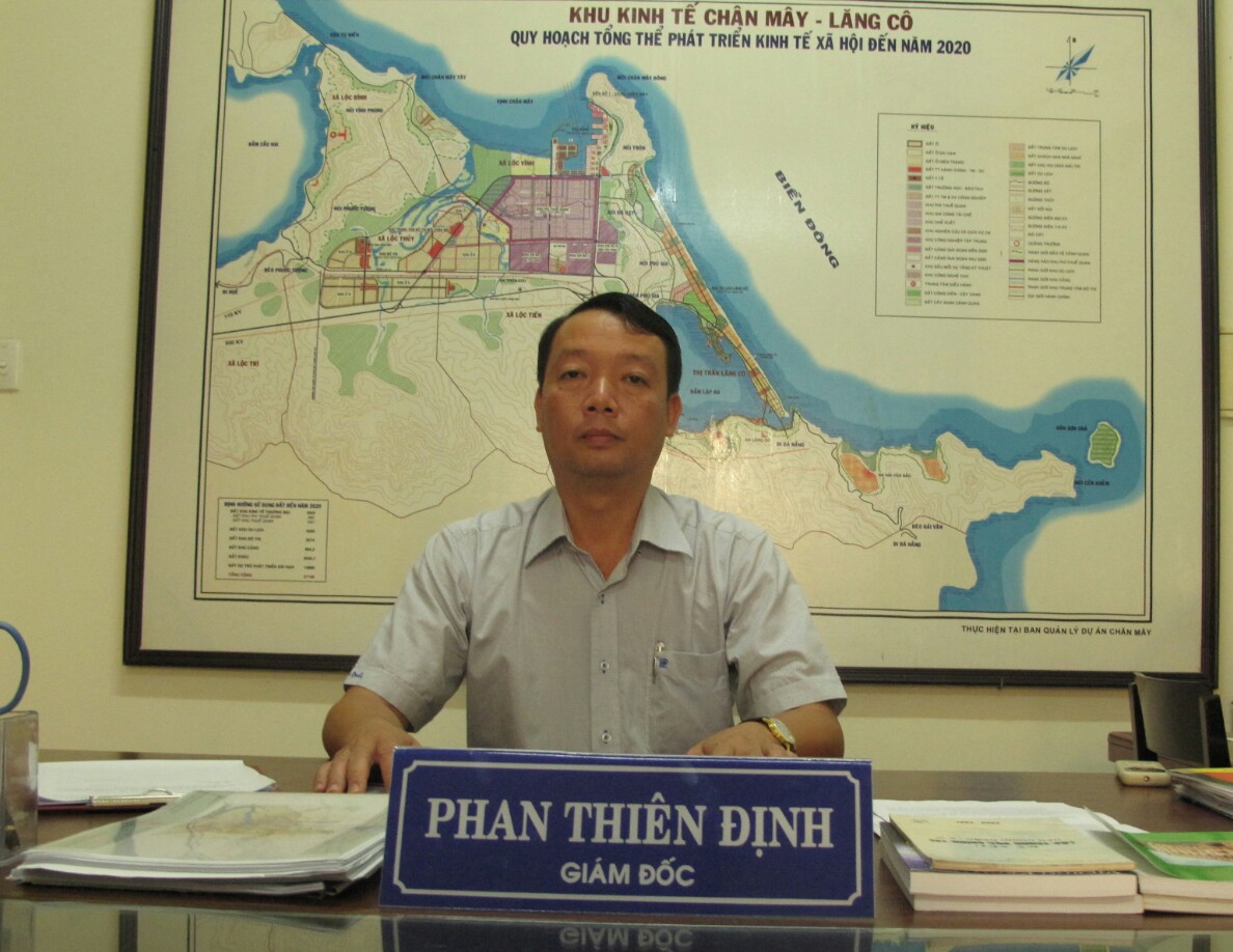 Ông Phan Thiên Định- Giám đốc Sở KH&ĐT Thừa Thiên Huế