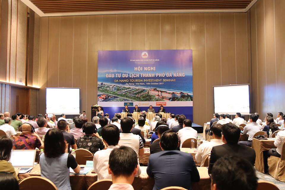 Hội nghị Đầu tư Du lịch thành phố Đà Nẵng có sự tham dự của rất đông nhà đầu tư và doanh nghiệp
