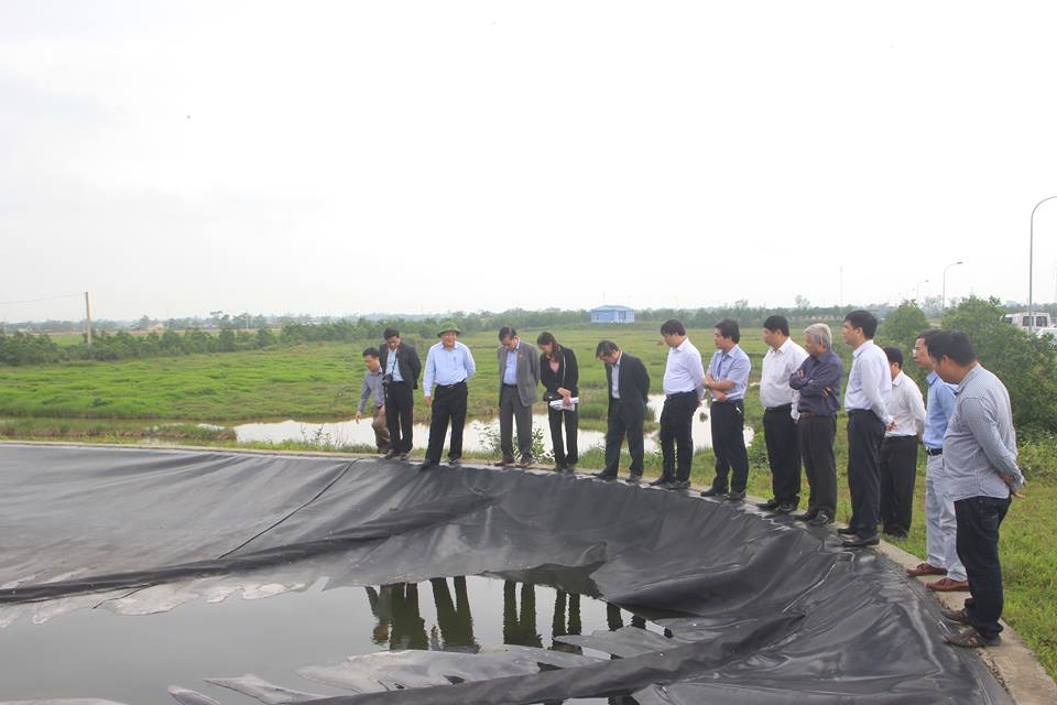 Đoàn công tác khảo sát Dự án “Dự án “Thoát nước, thu gom và xử lý nước thải Thành phố Đông Hà”.