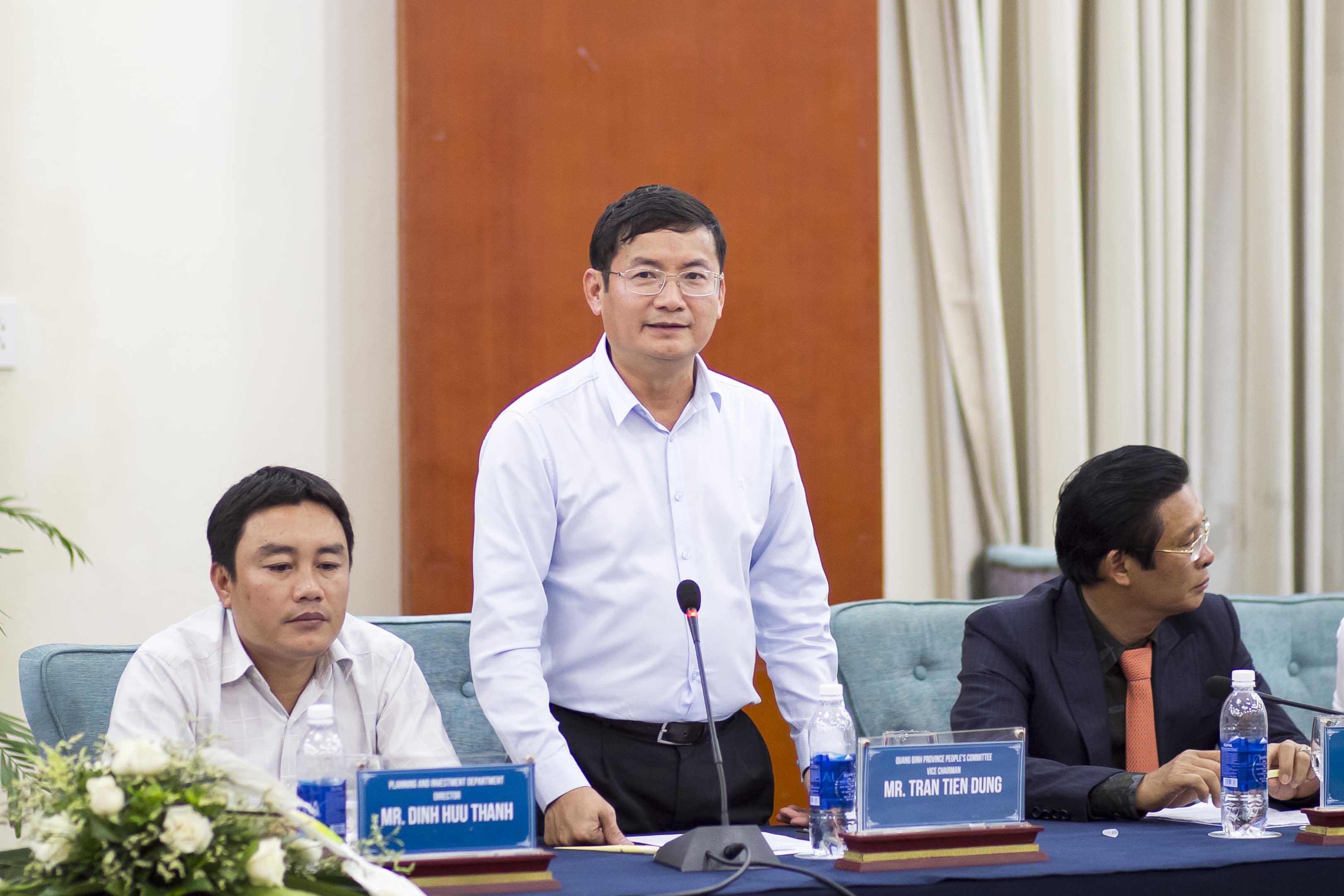 Phó chủ tịch UBND tỉnh Quảng Bình Trần Tiến Dũng