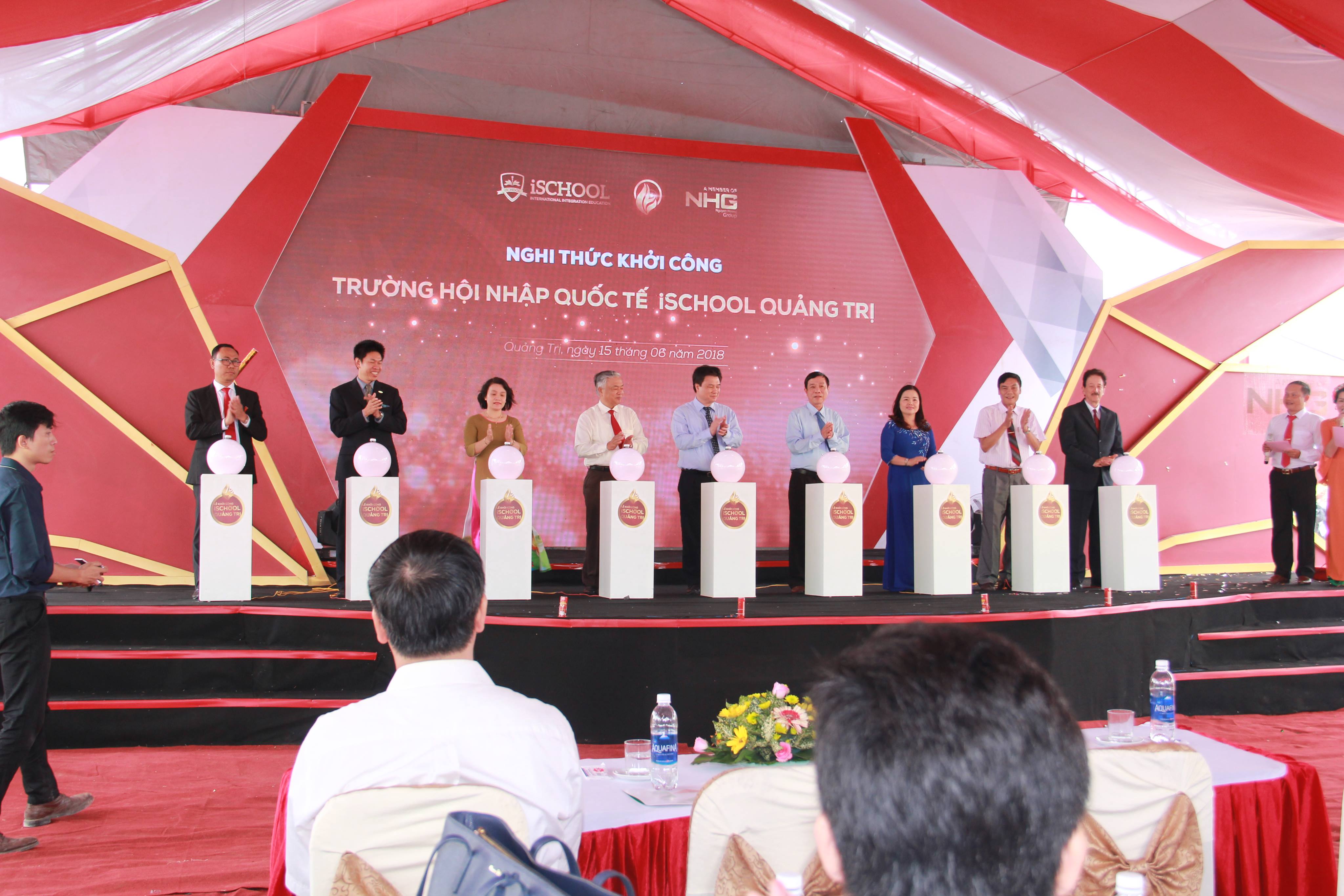 Khởi công xây dựng trường Hội nhập quốc tế iSCHOOL Quảng Trị.