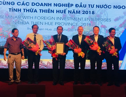 Ra mắt CLB doanh nghiệp đầu tư nước ngoài Thừa Thiên-Huế