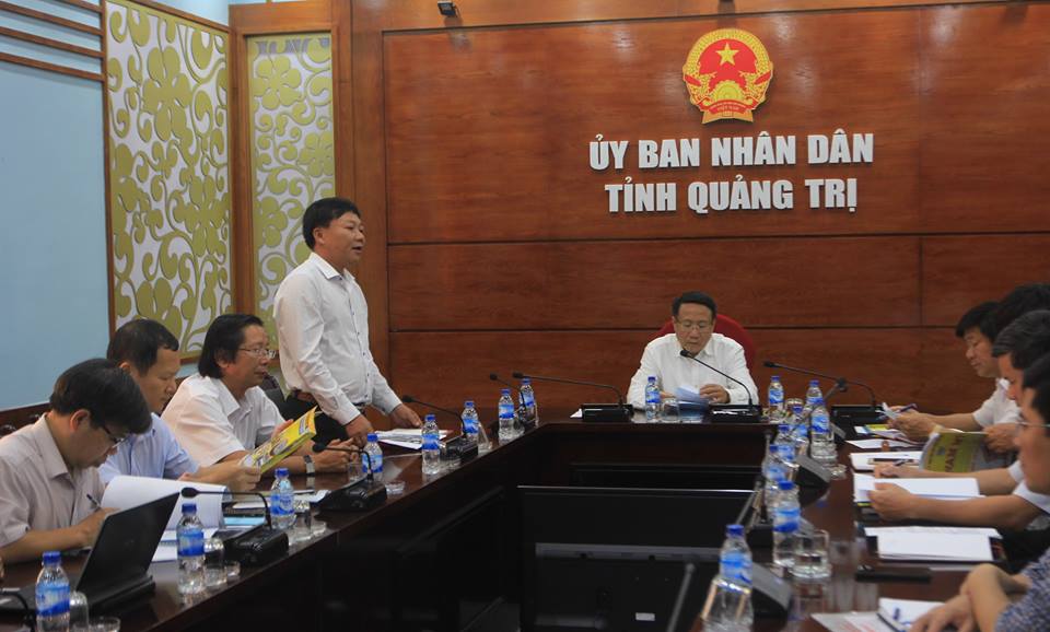 Nhà đầu tư đề xuất Dự án với lãnh đạo UBND tỉnh Quảng Trị.