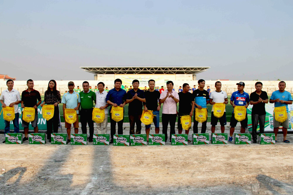 Khởi tranh giải bóng đá Thanh Hoá-  Huda Cup 2018.