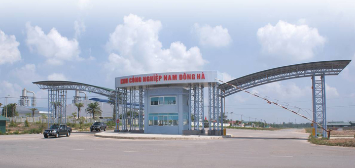 Khu Công nghiệp Nam Đông Hà (TP.Đông Hà, Quảng Trị) với diện tích sử dụng gần 37.000 m2