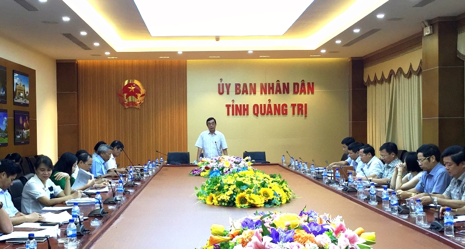 Ông Nguyễn Đức Chính đề nghị các Sở, ban ngành, địa phương tập trung các giải pháp nâng cao chỉ số PCI Quảng Trị năm 2019.