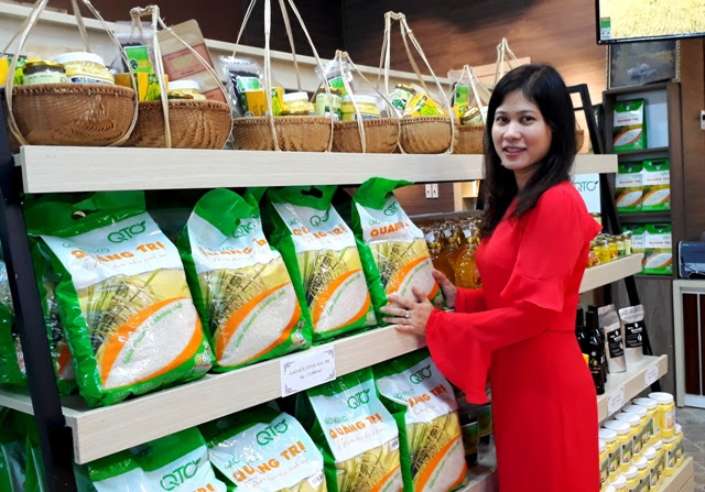 Gạo này đang được bày bán tại khắp các siêu thị trên cả nước..