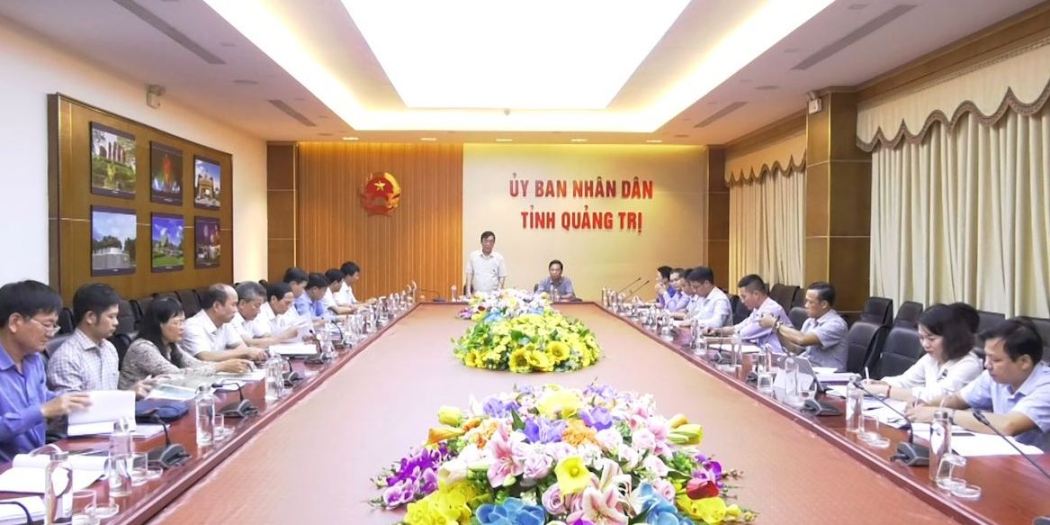 UBND tỉnh Quảng Trị có buổi làm việc với liên doanh Công ty cổ phần Phát triển AE Holdings và Công t.y cổ phần Tập đoàn Sgo (Hà Nội) 