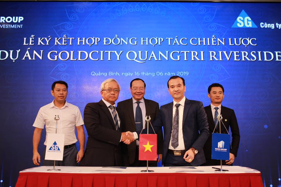 Công ty CP Đầu tư và Công ty Cổ phần Tập đoàn đầu tư Địa ốc Hana  ký kết hợp tác đầu tư Dự án Khu đô thị Bắc Thành Cổ.