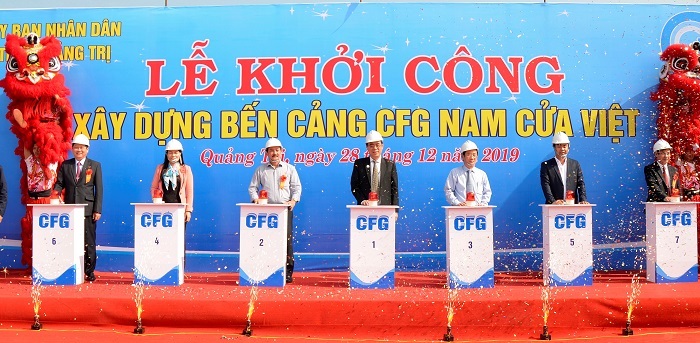  Khởi công xây dựng Bến cảng CFG Nam Cửa Việt​.