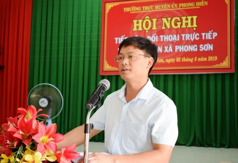 Ông Nguyễn Thanh Bình, tân Phó chủ tịch UBND tỉnh Thừa Thiên Huế.