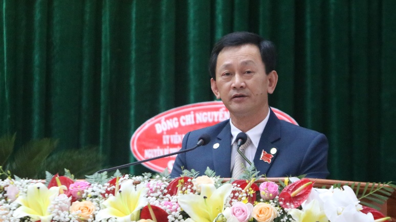Bí thư Tỉnh ủy Kon Tum Dương Văn Trang.