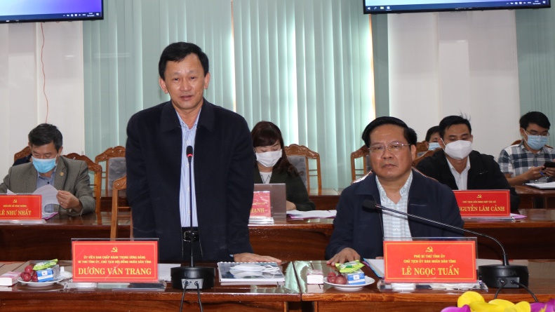 Bí thư Tỉnh uỷ Kon Tum Dương Văn Trang mong muốn Nutifood nghiên cứu đầu tư nhà máy chế biến sản xuất dược liệu tại tỉnh.
