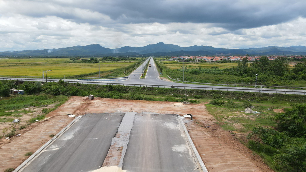 Vị trí chưa thể đấu nối của tuyến đường Nhật Lệ 2 đến tuyến tránh TP. Đồng Hới