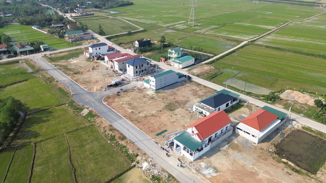 Khu tái định cư thôn Phú Hoà, xã Phú Thuỷ, huyện Lệ Thuỷ, tỉnh Quảng Bình đã hoàn thành và bắt đầu có các hộ dân vào sinh sống