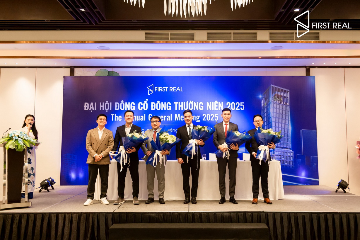ĐHĐCĐ thường niên 2025 của First Real (tháng 3/2025) đã thông qua kế hoạch doanh thu 300 tỷ đồng