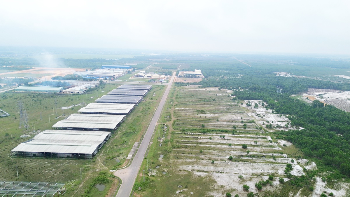 Khu công nghiệp Quán Ngang giai đoạn 3 sẽ có quy mô hơn 116 ha. Ảnh: Ngọc Tân