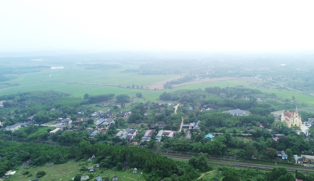 Khu vực xã Hải Chánh, nơi Dự án được cấp phép đầu tư
