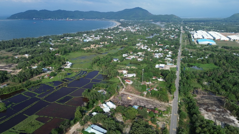Khu kinh tế Chân Mây - Lăng Cô, khu vực thu hút đầu tư trọng điểm của TP. Huế hiện nay. Ảnh: Ngọc Tân