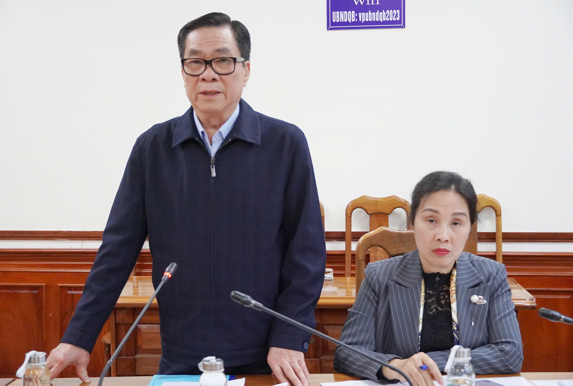 TS. Mai Duy Thiện, đại diện nh&agrave; đầu tư tr&igrave;nh b&agrave;y đề xuất Dự &aacute;n