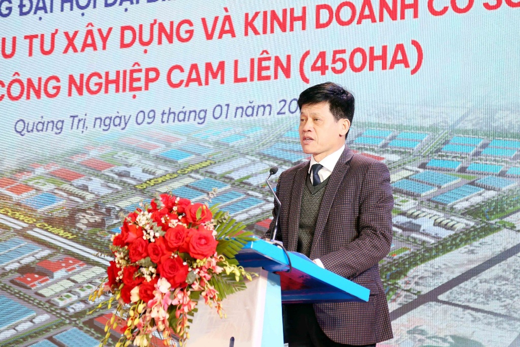 Phó Chủ tịch UBND tỉnh Quảng Trị Lê Văn Bảo phát biểu chỉ đạo tại buổi lễ.