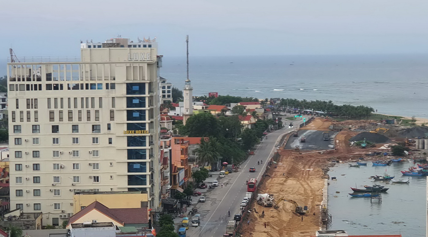 Khu vực ven biển Nhật Lệ, phường Đồng Hới, tỉnh Quảng Trị