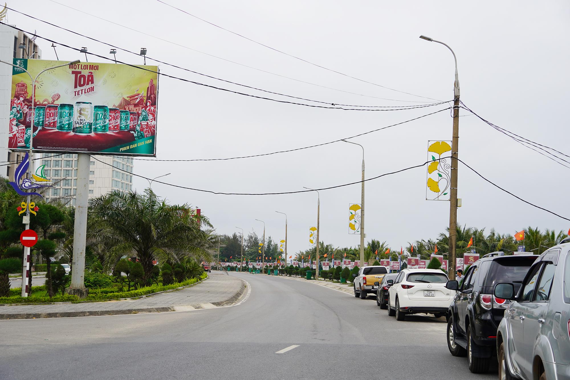 Tuyến đường Trương Ph&aacute;p l&agrave; một trong những tuyến đường tập trung nhiều cơ sở du lịch, nghỉ dưỡng tại khu ven biển tỉnh Quảng Trị