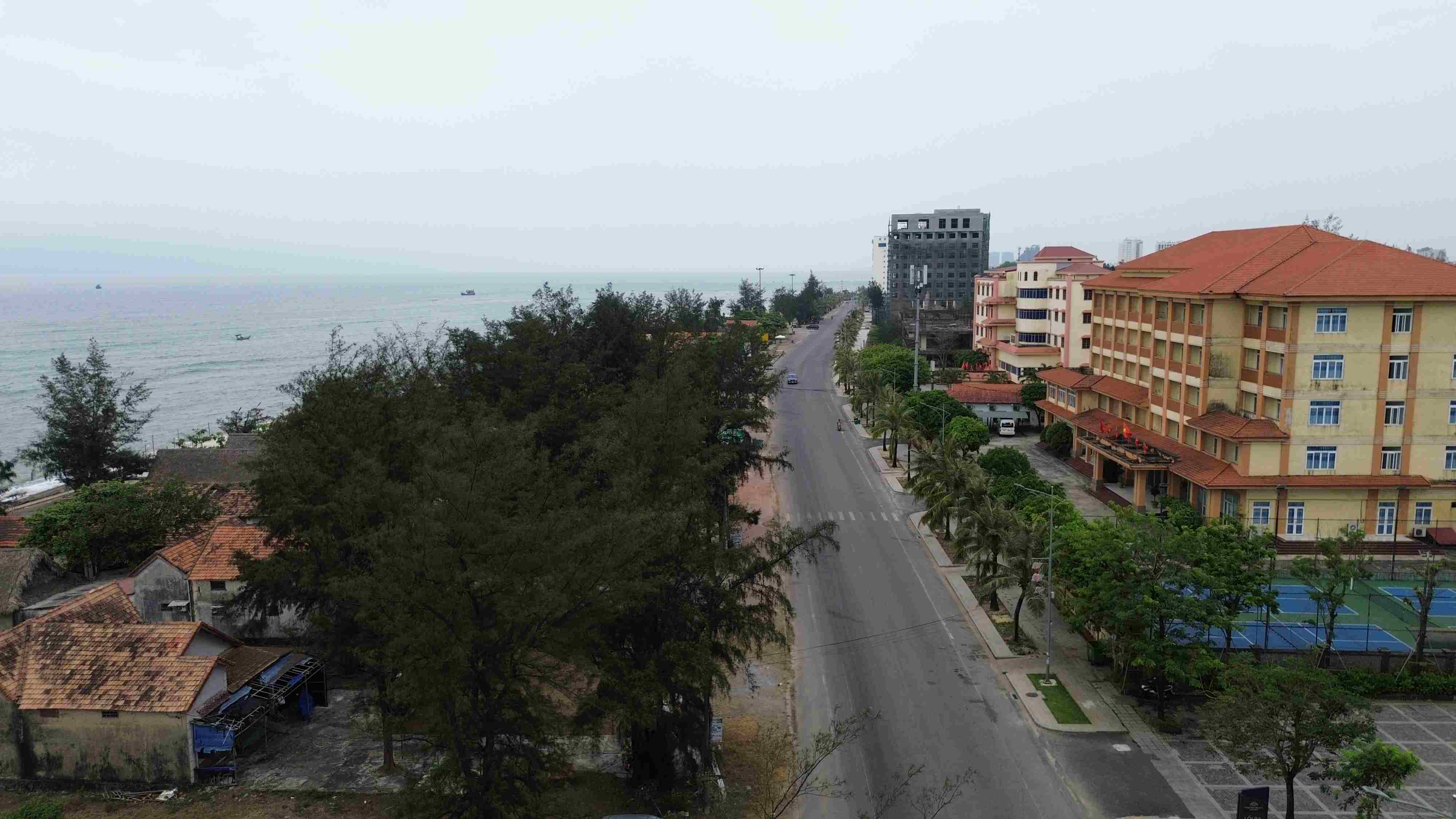 Khu vực đường Trương Ph&aacute;p, b&atilde;i biển Nhật Lệ