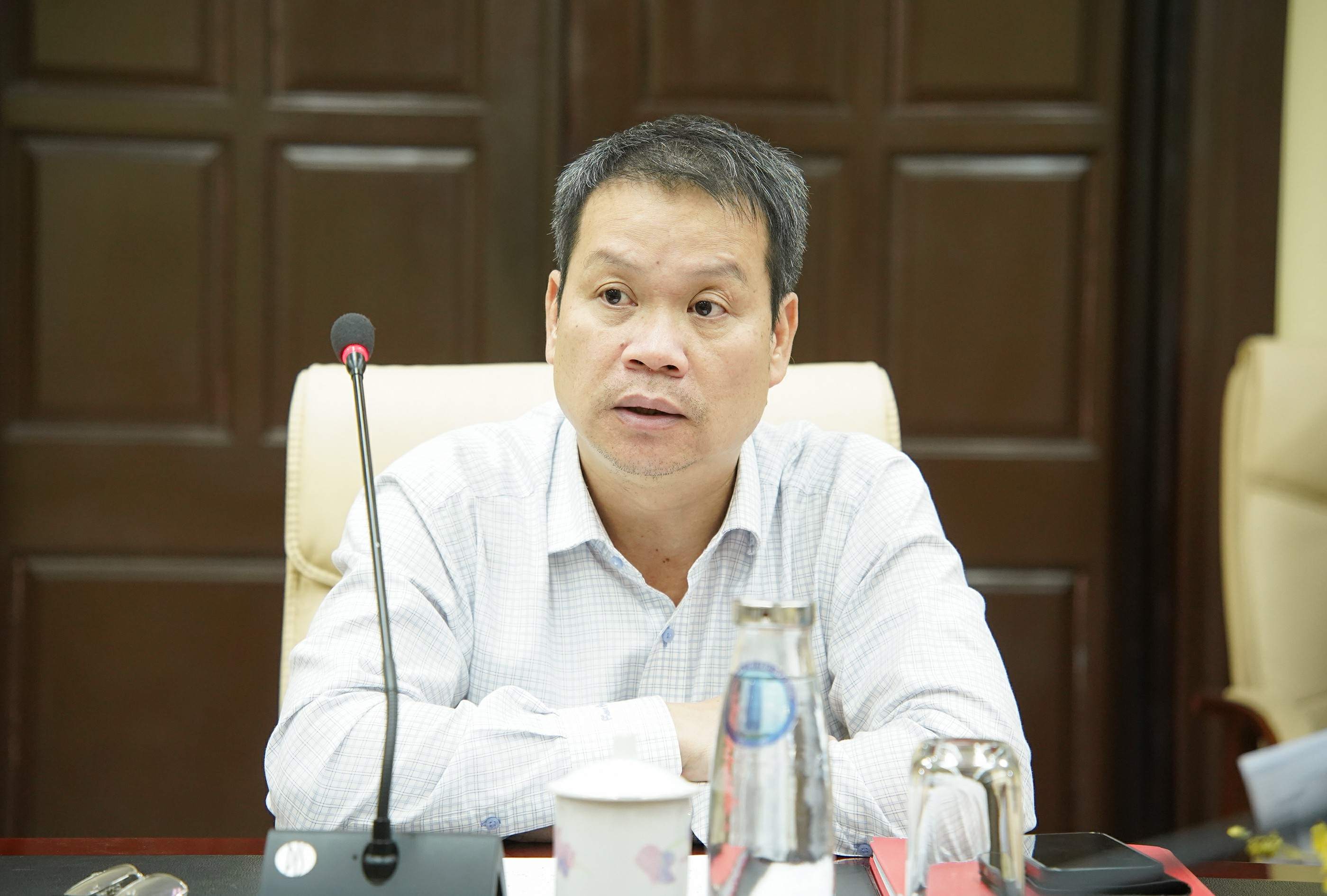 Chủ tịch UBND TP. Đ&agrave; Nẵng Nguyễn Mạnh H&ugrave;ng kết luận buổi l&agrave;m việc