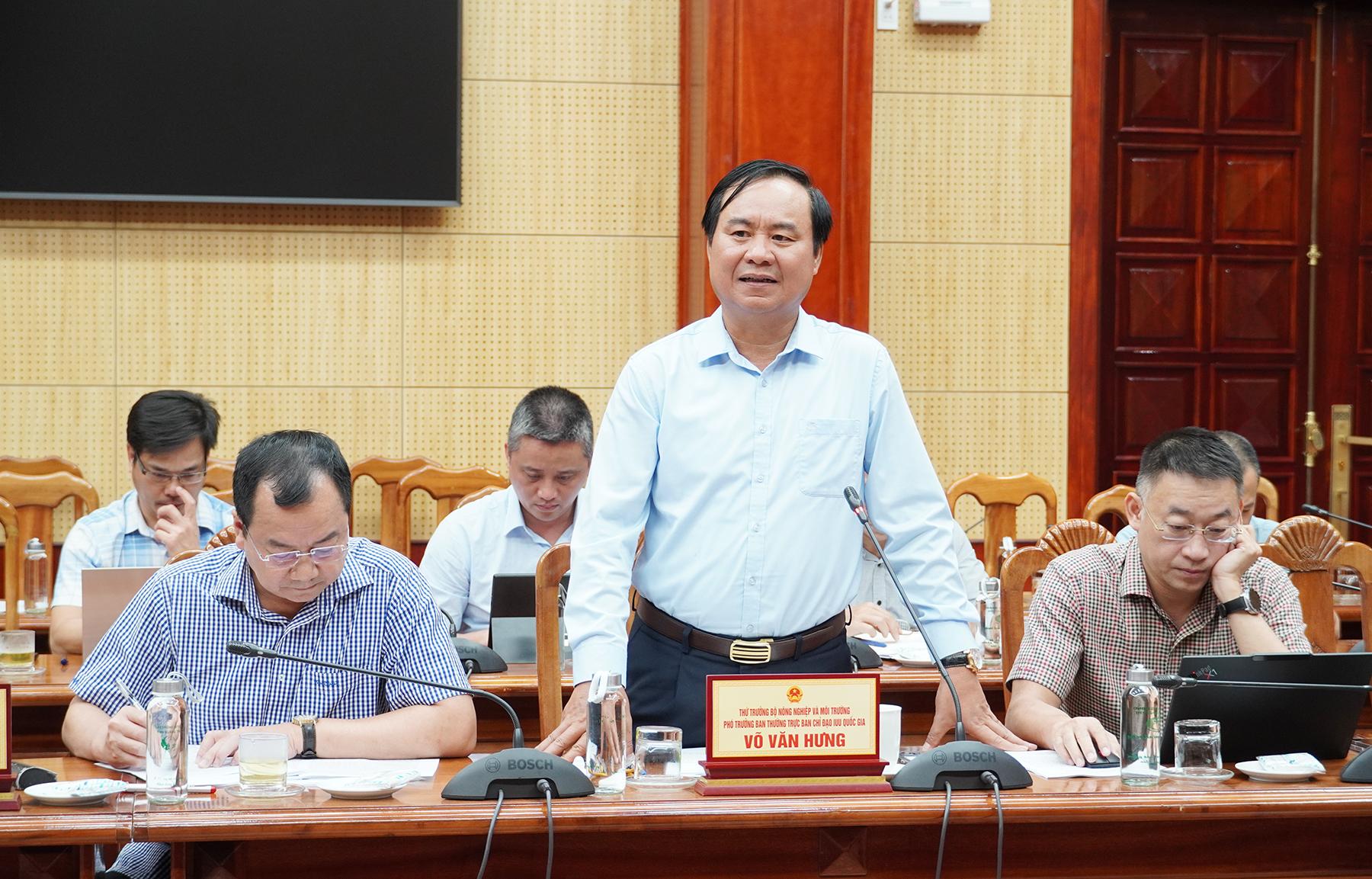 Thứ trưởng V&otilde; Văn Hưng đề nghiệ tỉnh Quảng Trị tăng cường phối hợp trong kiểm so&aacute;t t&agrave;u c&aacute; ra v&agrave;o cảng, truy xuất nguồn gốc thủy sản