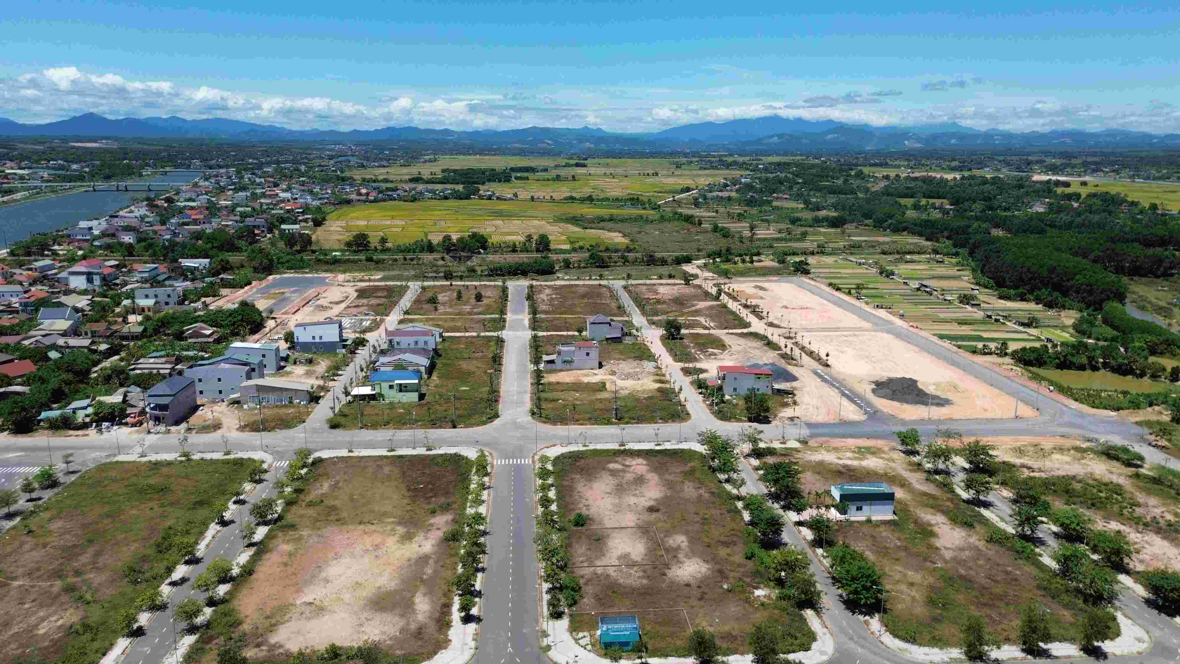 Khu đô thị Bắc sông Hiếu tại phường Đông Hà, tỉnh Quảng Trị. Ảnh: Ngọc Tân