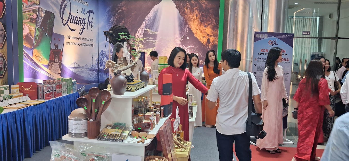 doanh nghiệp Quảng Trị đang c&oacute; nhiều nỗ lực trong việc quảng b&aacute;, kết nối giao thương quốc tế