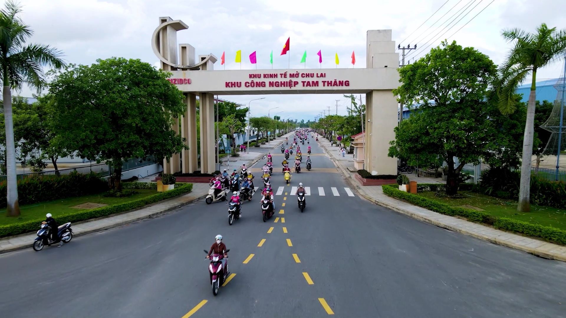 Khu c&ocirc;ng nghiệp Tam Thăng. Ảnh (nguồn): khucongnghiepchulai.vn 