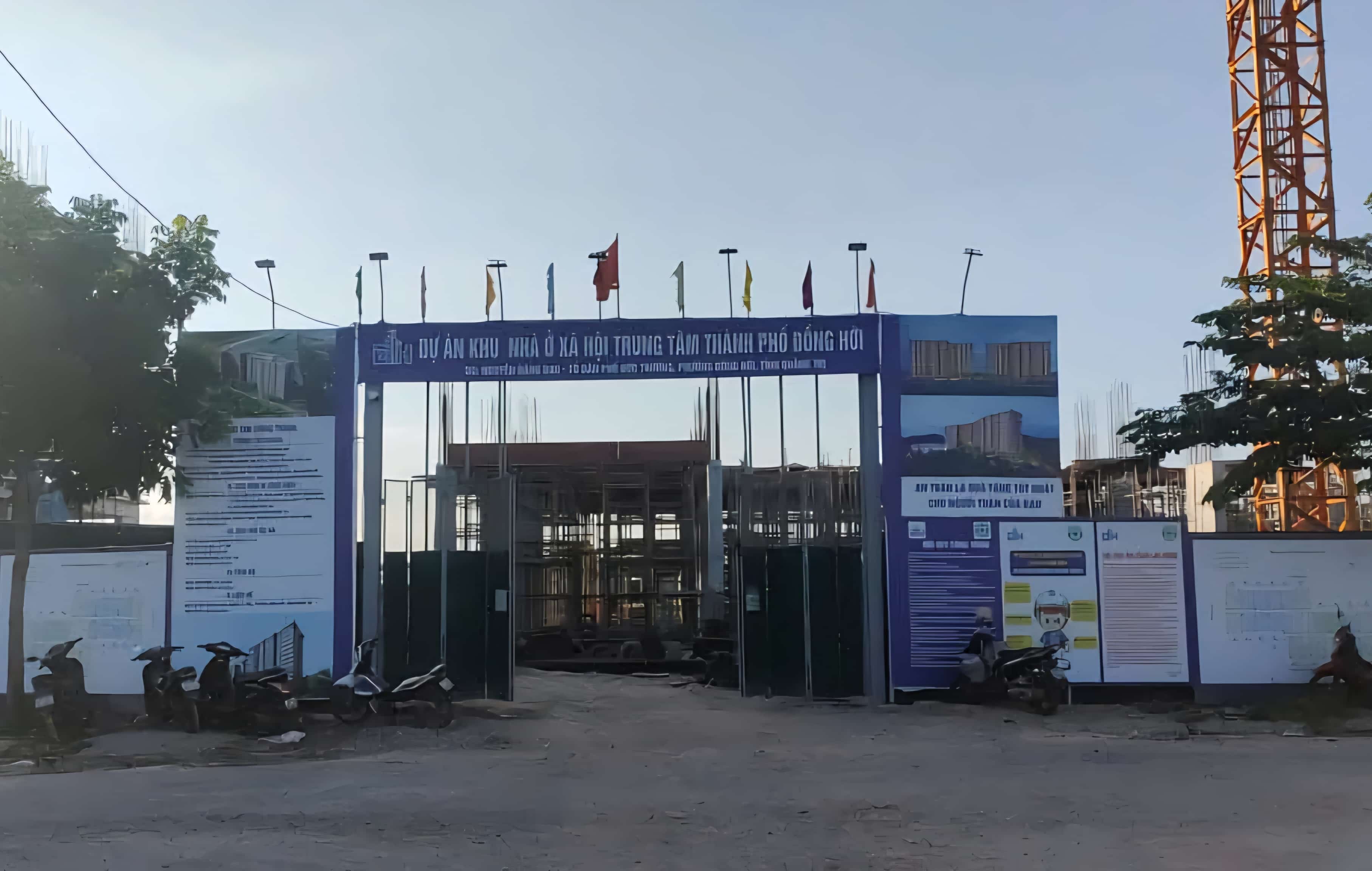 Dự án nhà ở xã hội trung tâm Đồng Hới.