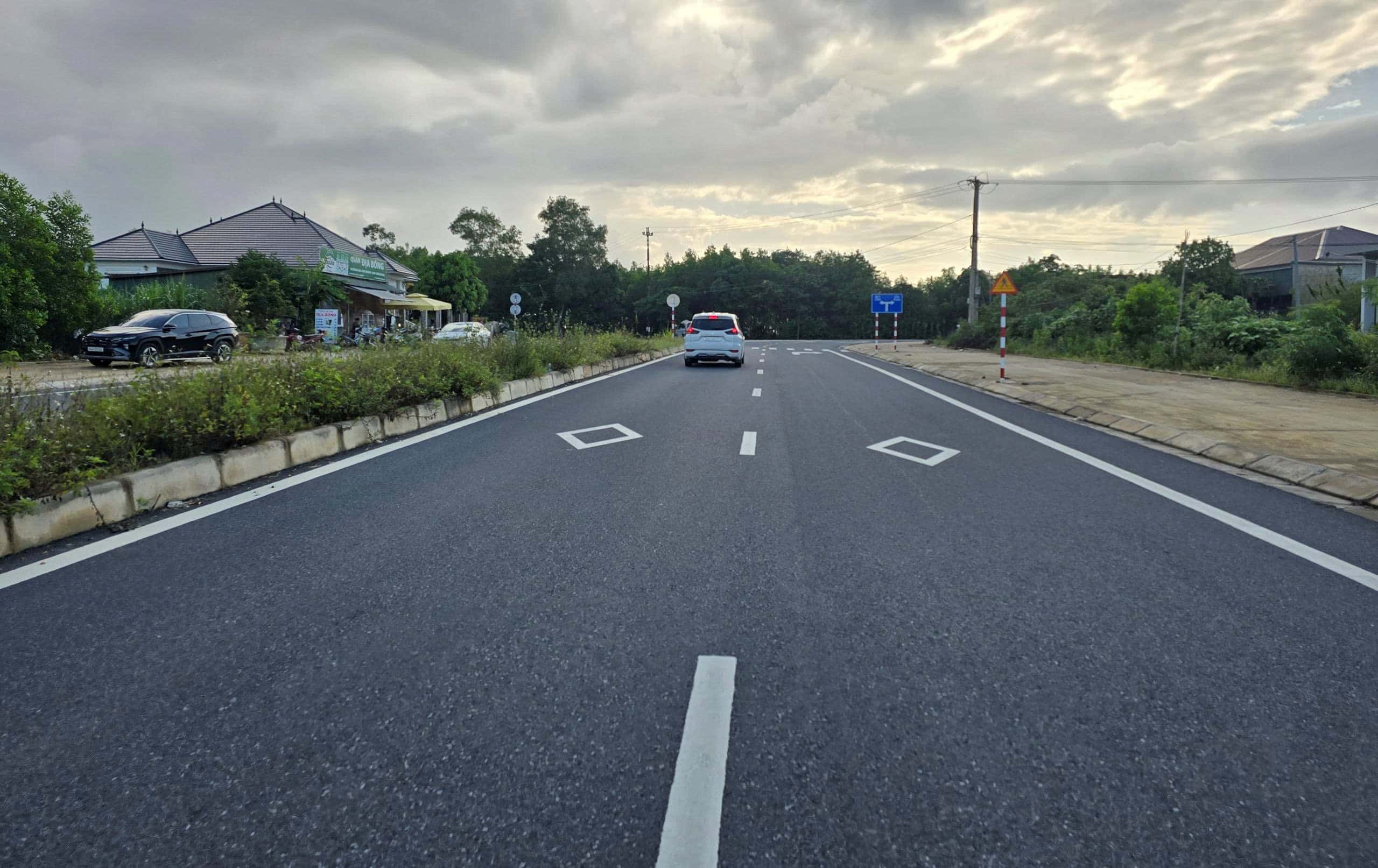 Đường H&ugrave;ng Vương nối d&agrave;i giai đoạn 1 đ&atilde; ho&agrave;n th&agrave;nh v&agrave; đi v&agrave;o hoạt động.