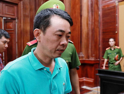 Bị cáo Nguyễn Minh Hùng 