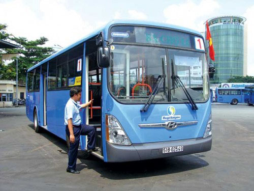 Xe buýt xanh tại TP. Hồ Chí Minh