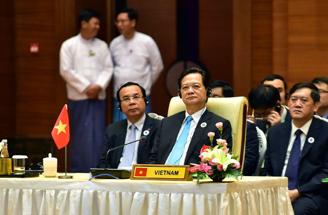 Thủ tướng Nguyễn Tấn Dũng dẫn đầu Đoàn đại biểu Việt Nam dự Hội nghị. Ảnh: VGP