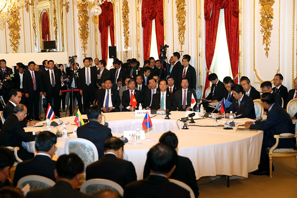 Toàn cảnh Hội nghị Cấp cao Mekong-Nhật Bản lần thứ 7. Ảnh: VGP