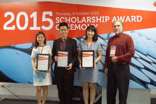 Các sinh viên nhận Học bổng Thạc sỹ Kinh doanh quốc tế - ngành học mới của RMIT Việt Nam
