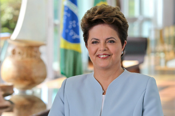 Tổng thống Brazil Dilma Rousseff. Ảnh: votehoje.com.br