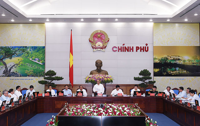 Phiên họp thường kỳ Chính phủ tháng 4/2016