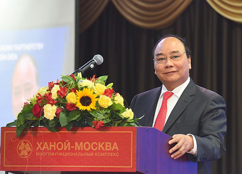 Thủ tướng Nguyễn Xuân Phúc dự Diễn đàn doanh nghiệp Việt Nam - LB Nga