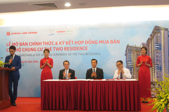 Lễ ký kết hợp tác giữa Gamuda Land Việt Nam và CTCP 3 Sơn